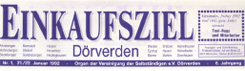 Einkaufsziel Dörverden 1992